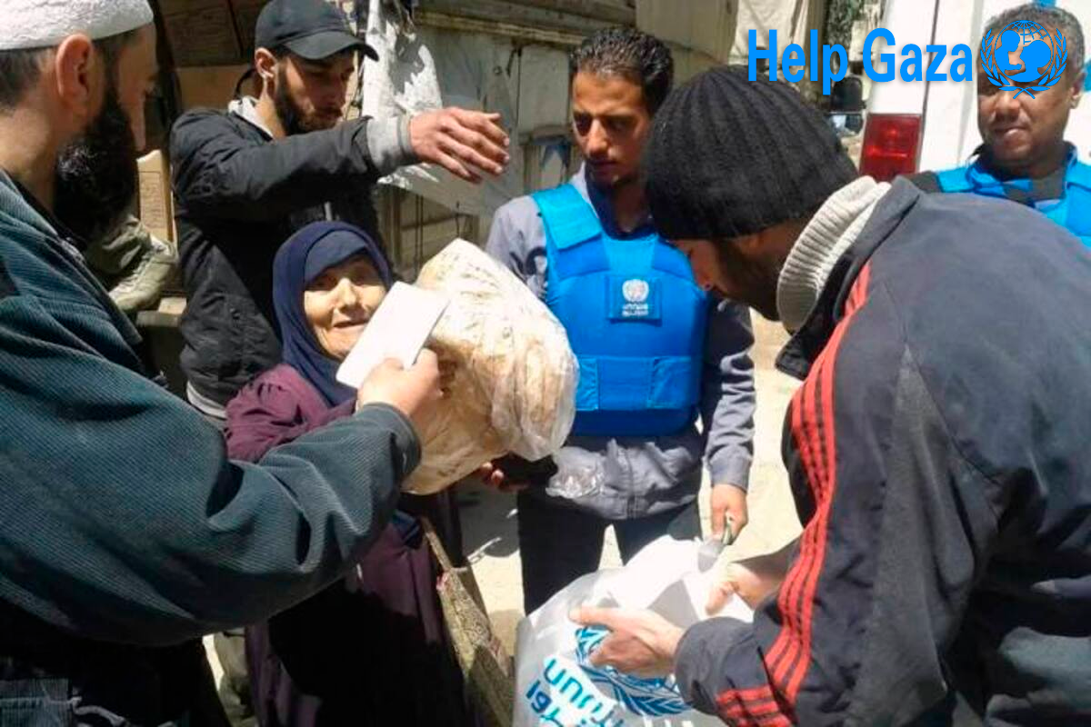 Temporary shelters constructed for displaced families in Gaza