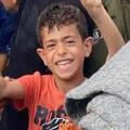 Portrait of Khalil, a 14-year-old from Gaza who received medical treatment