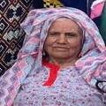 Portrait of Fatima, a grandmother from Gaza who received shelter
